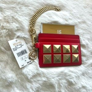 Michael Kors wristlet card holder